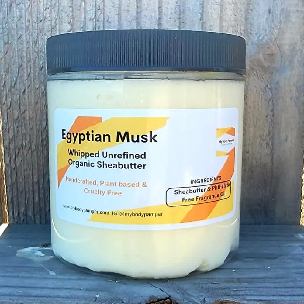 Whipped Organic unrefined Shea butter